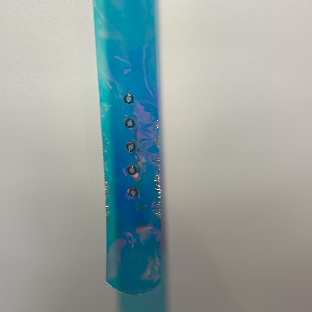 Colorful translucent belt - Picture 4 of 7